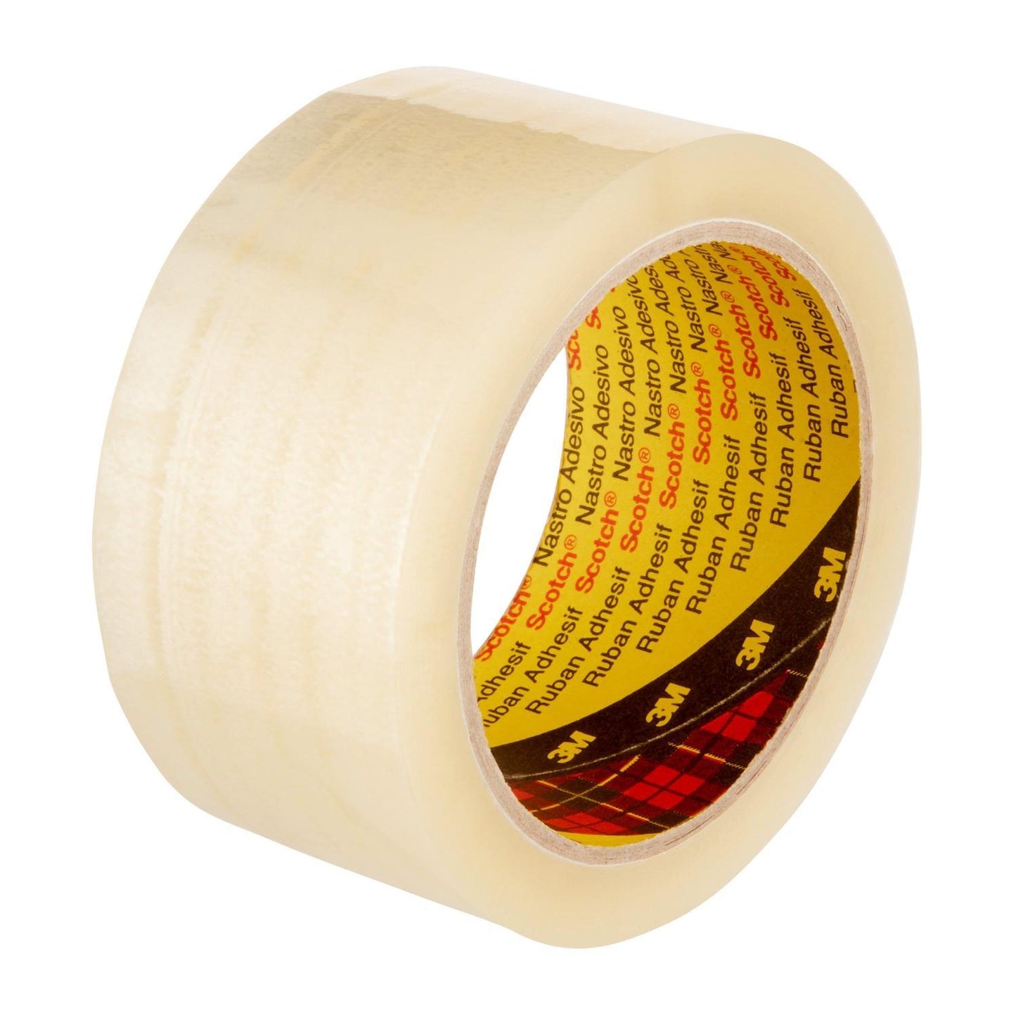 Packtejp 3M Scotch 371 50mm x 66m, Transparent/Klar 6/fp