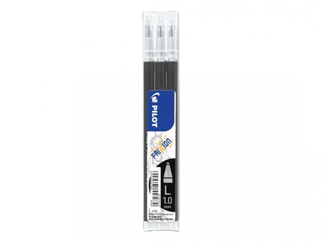 Patron/Refill BLS-FR10-B-S3 Bred (L) 1,0mm till Pilot Frixion Ball, Svart 3/fp