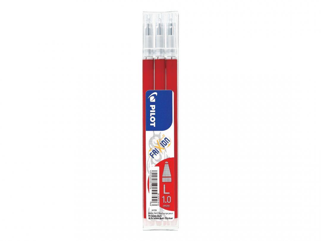 Patron/Refill BLS-FR10-R-S3 Bred (L) 1,0mm till Pilot Frixion Ball, Röd 3/fp