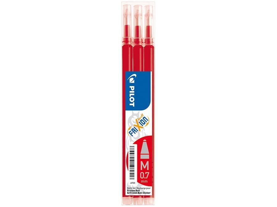 Patron/Refill BLS-FR7-S3-R till Pilot Frixion Ball, 0,7mm, Röd 3/fp