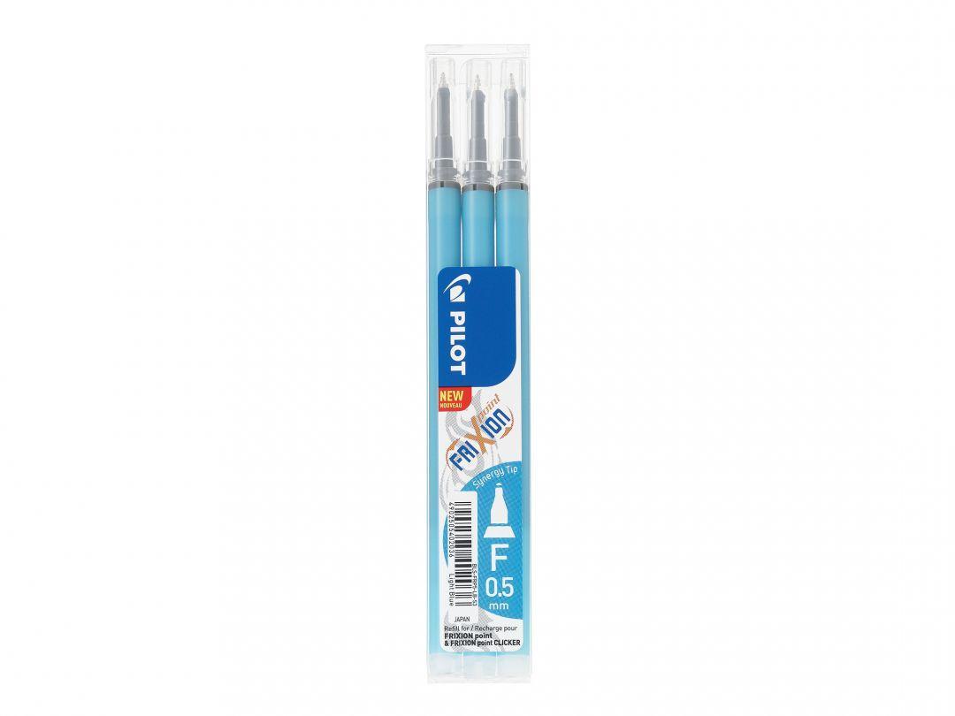 Patron/Refill BLS-FRP5-LB-S3 Pilot Frixion POINT 0,5mm (Synergy Tip) Ljusblå 3/fp