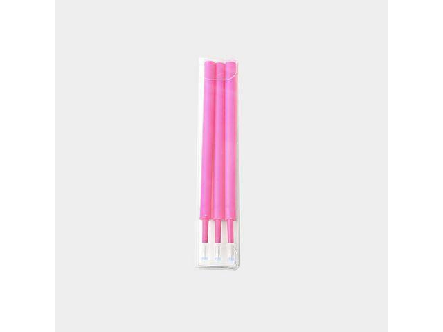 REFILL Patron Ballograf Erase, raderbart bläck, Rosa, 3/fp