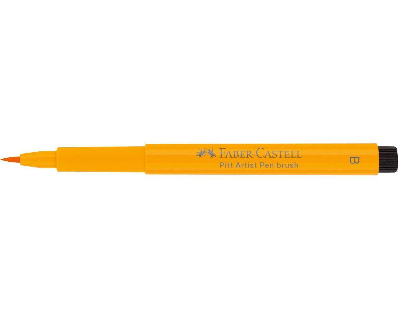 Penselpenna Faber-Castell PITT Artist pen brush, dark chrome yellow (109)