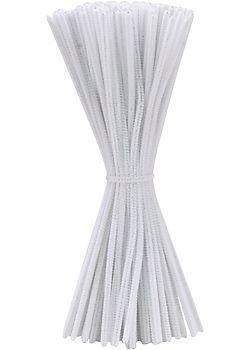 Piprensare 30cm Glansiga Vita 100/fp