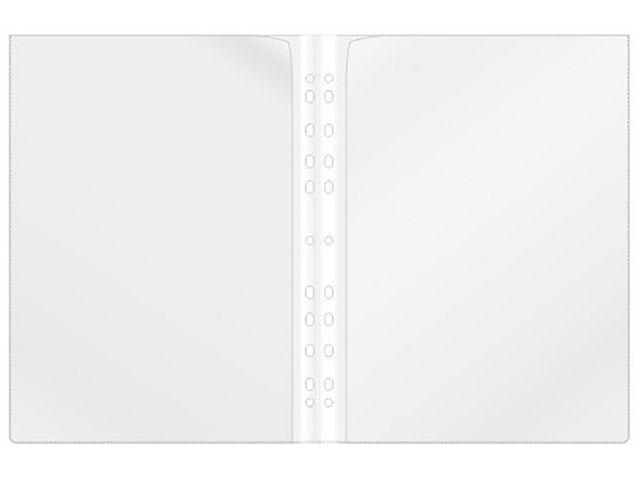 Plastficka Tidskrifts (dubbel), omslagsficka, A4 dubbelvikt 25/fp