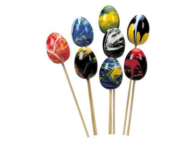 Plastägg, ägg, 6x4,5cm, Vit 50/fp