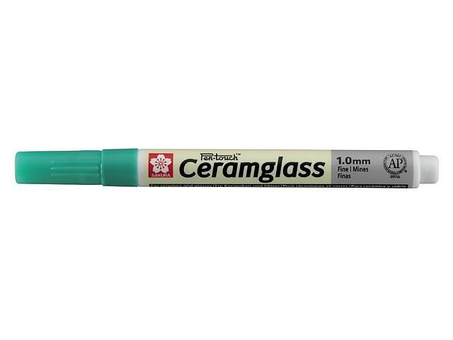 Porslinsmålningspenna Sakura Pen-Touch Ceramglass F 1,0 Grön