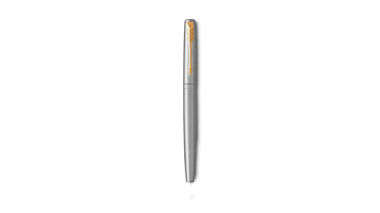 Presentset Parker Jotter Steel/Gold Kulpenna + Reservoarpenna, Steel/Gold (Presentförpackning)