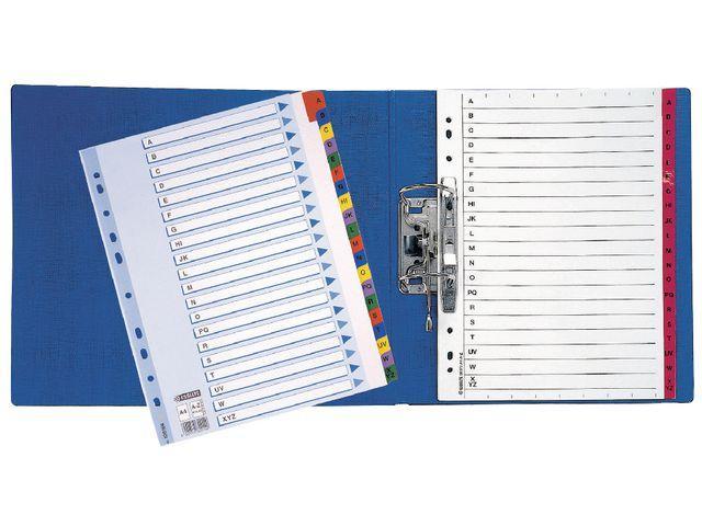 Pärmregister Esselte (100162) A4, 1-12 dubbelsidig 1/fp