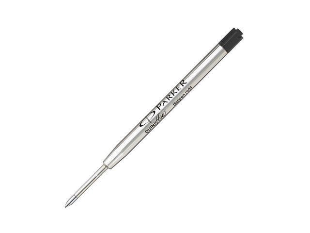 REFILL Patron Parker kulspetspatron QuinkFlow Medium Svart 1/fp
