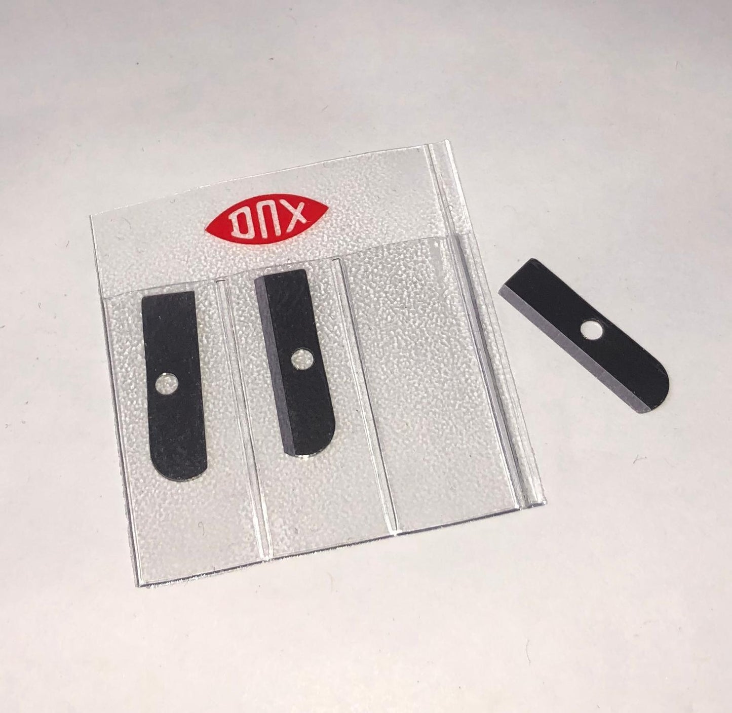 Reservblad DUX till pennvässare, 3 knivblad/fp (passar även Faber-Castell, Stabilo, Staedtler, M+R m fl)