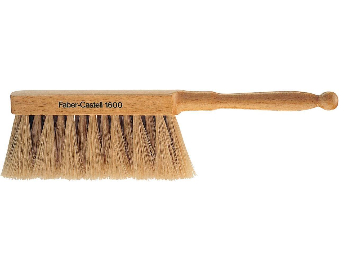 Ritbordsborste, raderborste Faber-Castell Dusting brush 1600, hästhår
