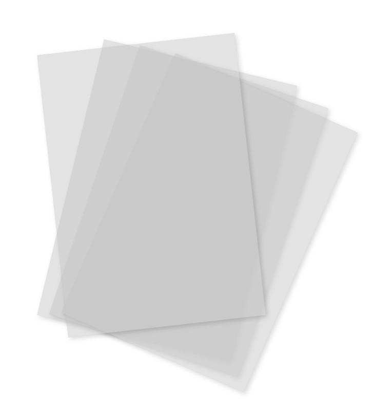 Ritpapper transparent, Tracingpapper, block Hahnemühle Diamant Smooth 60/65g, A4 (210x297mm), 50 ark