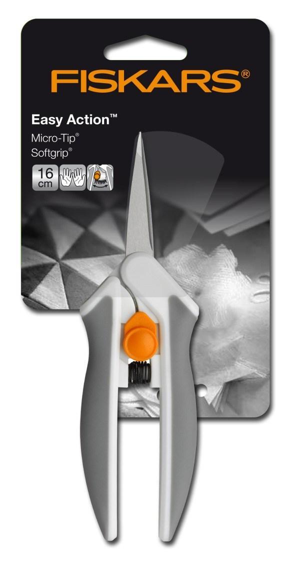 Sax Fiskars Easy Action Micro-Tip Softgrip 16cm