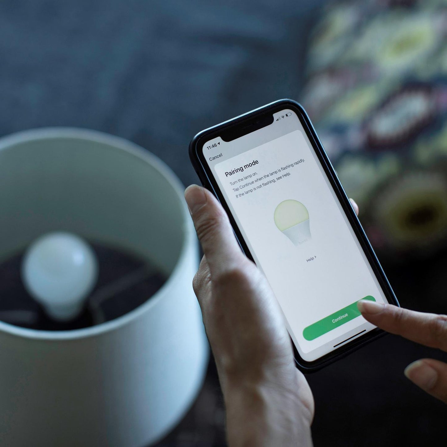 Smart lampa, WiFi, Hombli Smart Bulb E27, LED, CCT, 9W, Dimbar