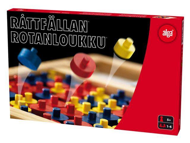 Spel Råttfällan, Alga i trä, från 5 år (SE/NO/FI/DK/GB)