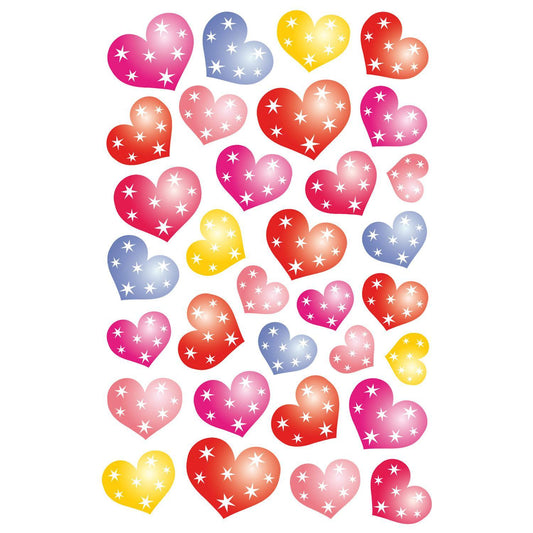 Stickers Herma 3256 Hjärtan med stjärnor
