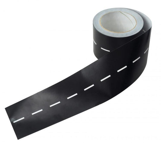 Stickers/Klistermärken på rulle, Väg (rak), 10 meter/rulle