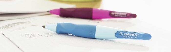 Stiftpenna Stabilo EASYergo 3,15mm Högerhänta + Pennvässare, Grön