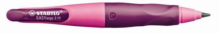Stiftpenna Stabilo EASYergo 3,15mm Vänsterhänta + Pennvässare, Rosa