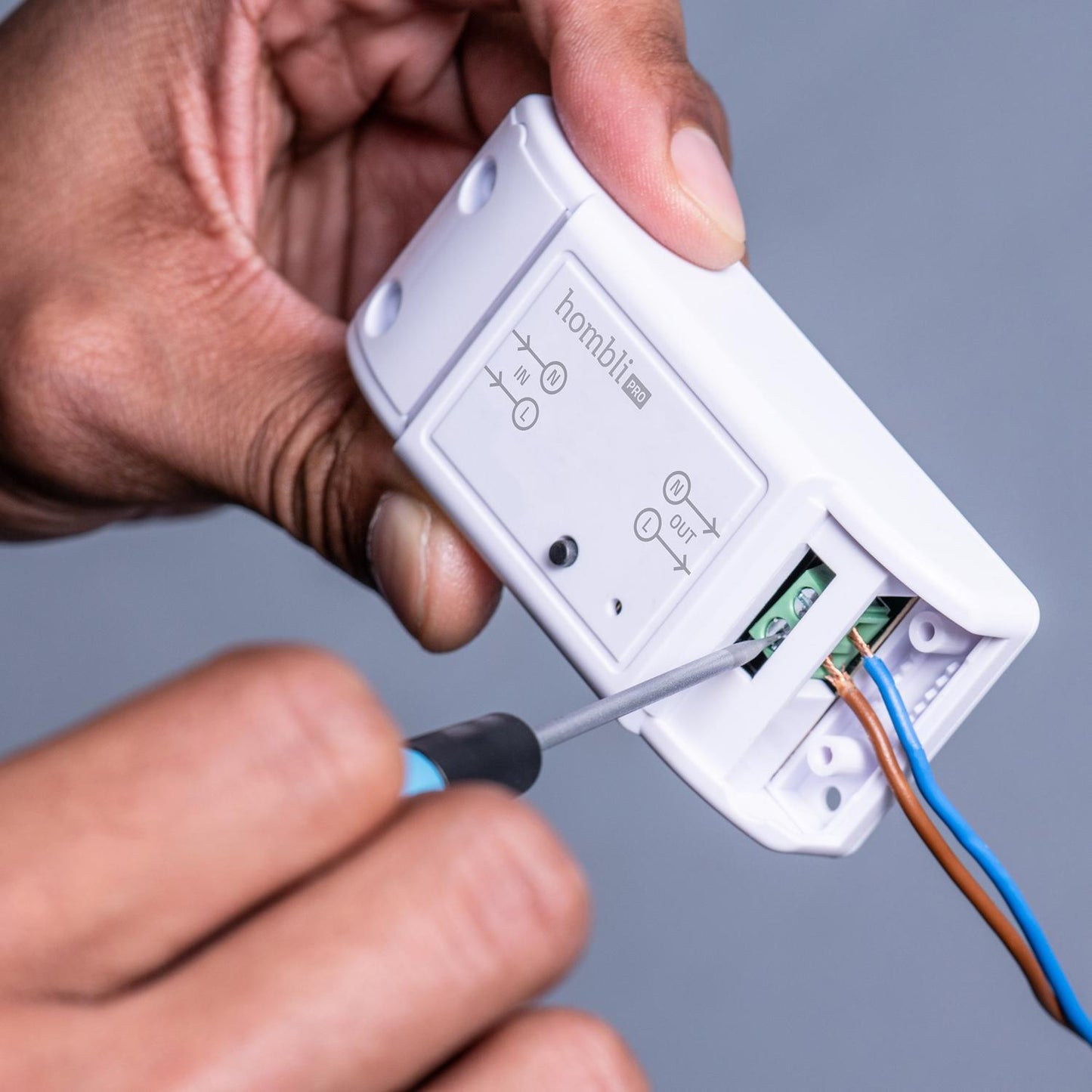 Strömbrytare, Power switch, WiFi, Hombli Smart Switch, 10A, Vit