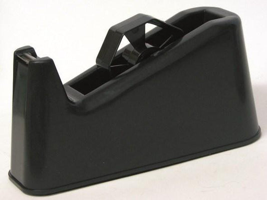 Tejphållare, för tejpstorlek: max 25mm x 66m rullar, 1,3kg, Svart