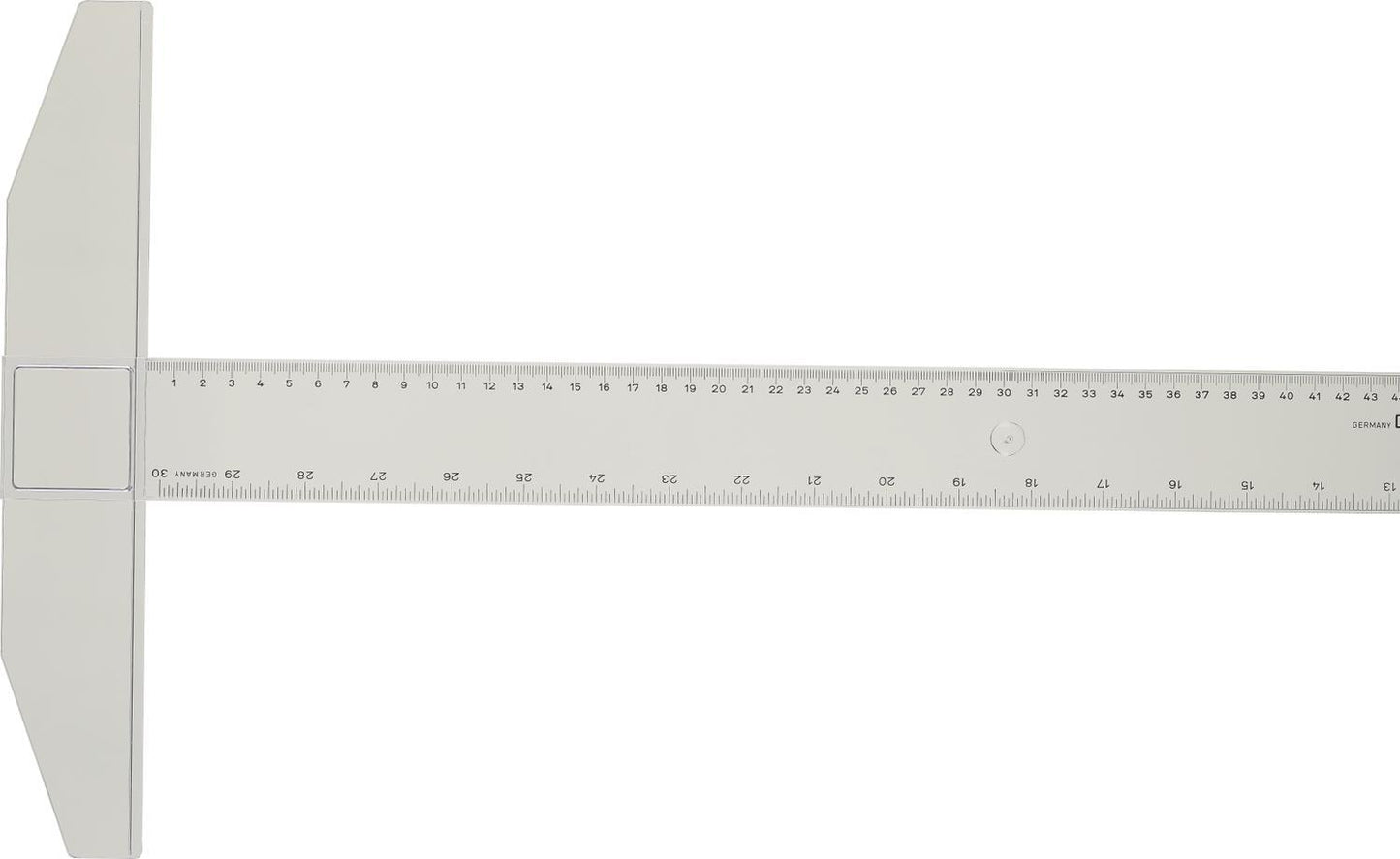 T-linjal/Vinkellinjal M+R, plast, 75cm 1/fp