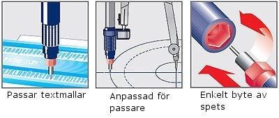 Tuschritpenna Staedtler Mars Matic 700 0,7mm
