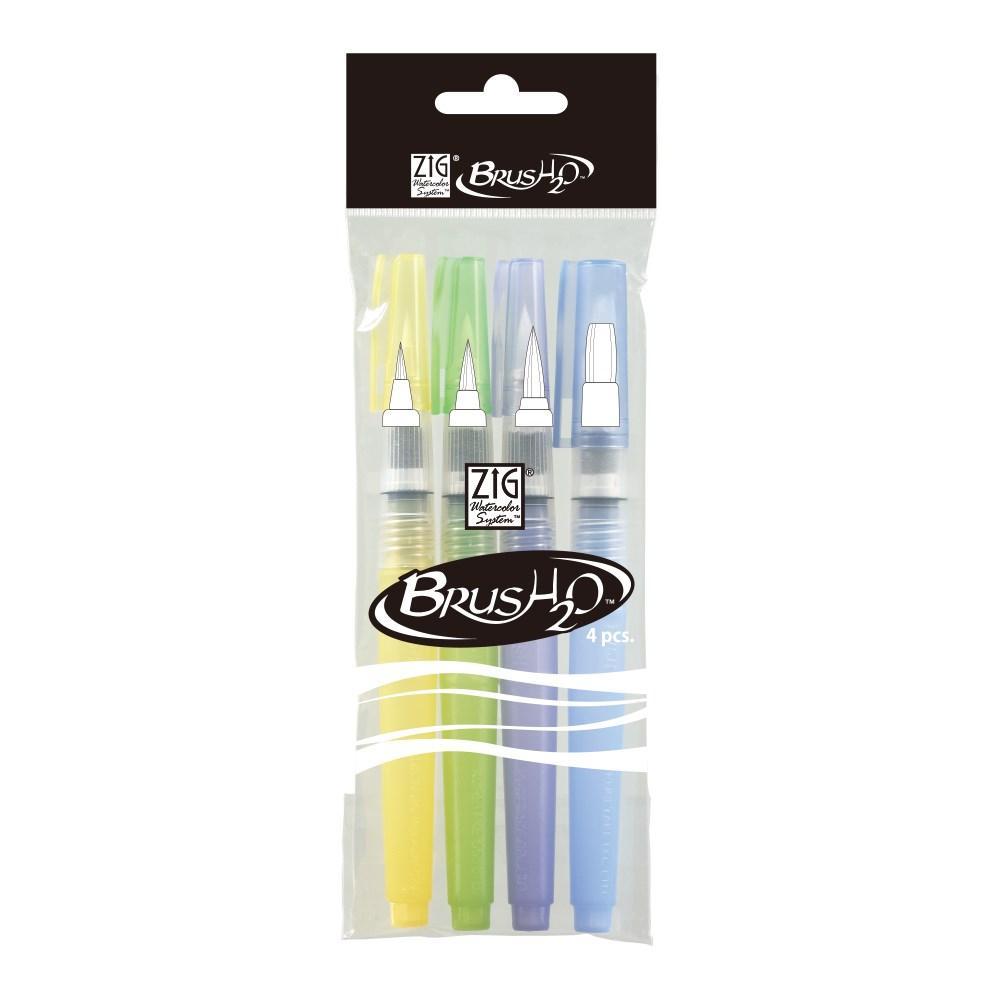 Vattenpensel Zig BrusH2O (WSBR/4V), 4 penslar i olika bredd/fp