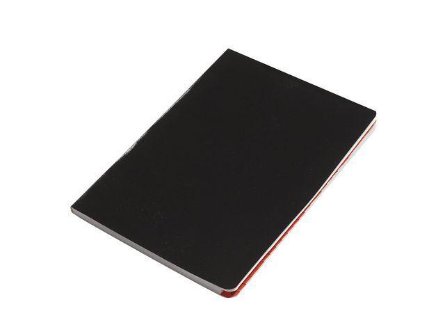 Vaxduksbok A5 med register A-Ö, 72 blad linjerad Svart 1/fp