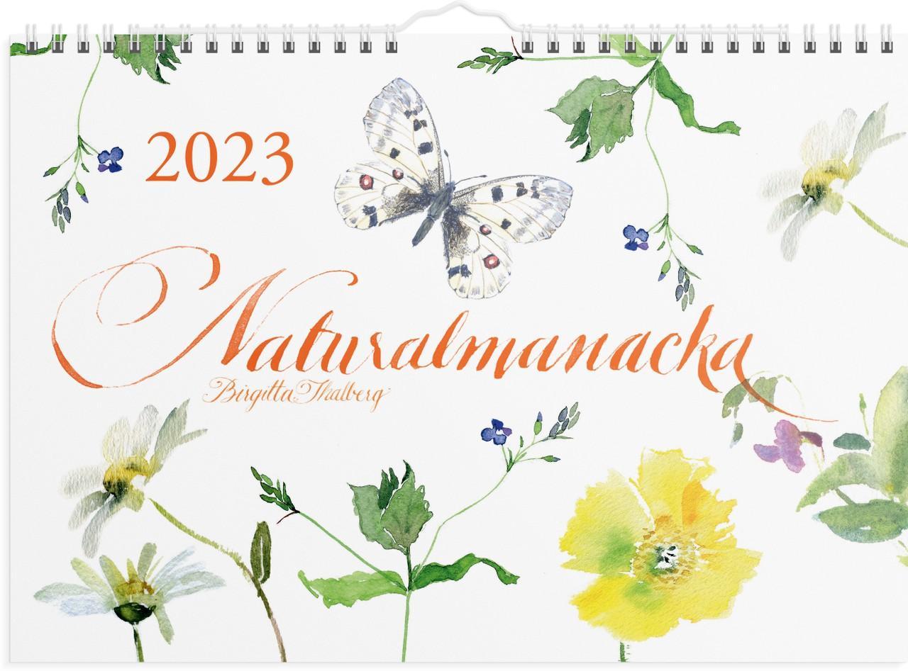 Väggkalender Burde 1728 Naturalmanacka 297x420mm