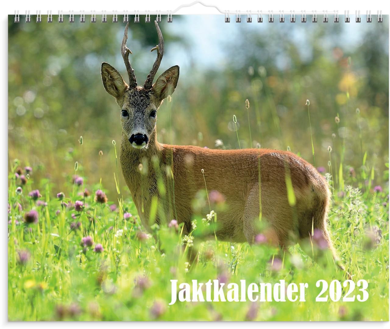 Väggkalender Burde 1738 Jaktkalender, 300x480mm (300x240 mm)