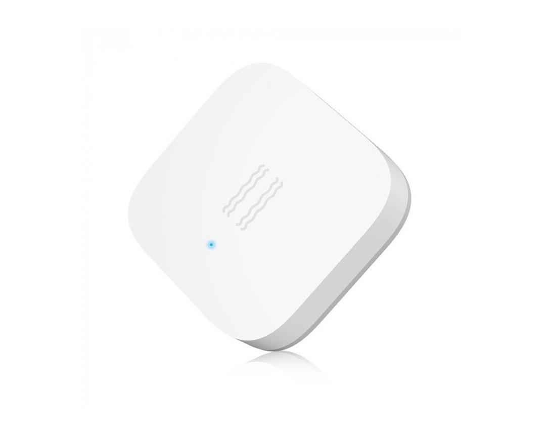 Vibrationssensor Aqara Vibration Sensor, ZigBee, (Smart sensor för vibrationer, lutning, fall, fönsterkross), Vit