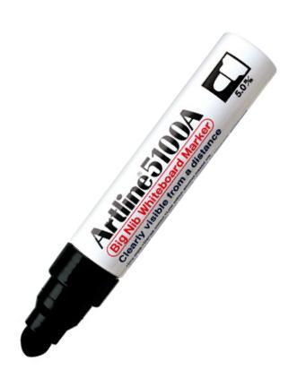 Whiteboardpennor Artline EK-5100A/4W Big Nib, 5mm, Rund spets 4/fp