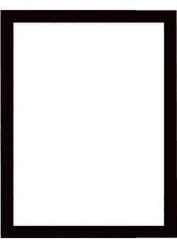 Whiteboardtavla A4 (210x297mm), magnetisk, Vit med svart träram