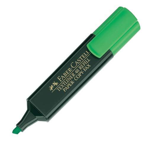 Överstrykningspenna Faber-Castell Textliner 48 Grön 1/fp