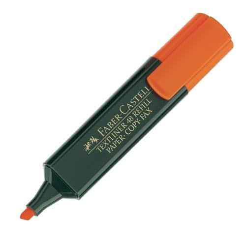 Överstrykningspenna Faber-Castell Textliner 48 Orange 1/fp