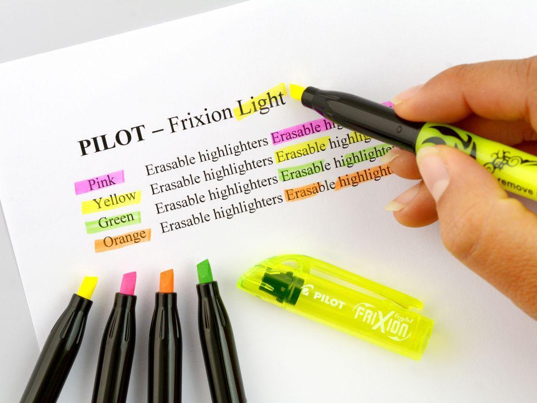 Överstrykningspenna Pilot Frixion Light Standard, Medium, 6 färger/fp