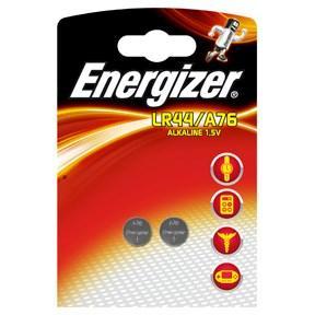 Batteri Energizer Alkaliskt LR44/A76 Alkaline (knappcell) 1,5V, 2/fp