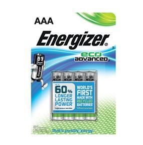 Batterier Energizer Eco Advanced Alkaliska AAA LR3 4/fp