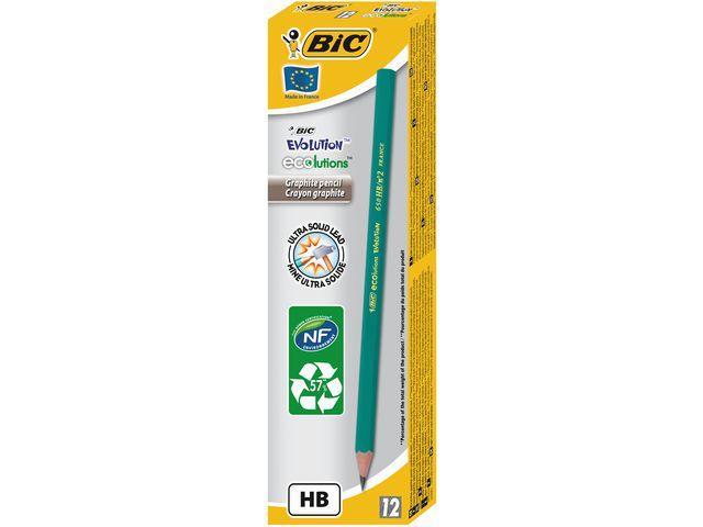 Blyertspenna Bic evolution HB 12/fp