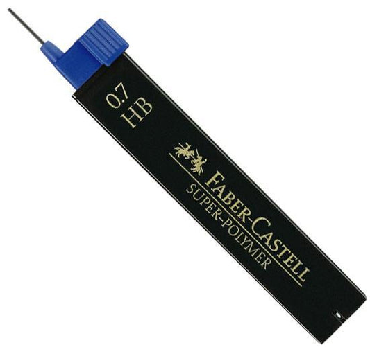 Blyertsstift Faber-Castell Super-Polymer 0,7mm,12 stift/tub B