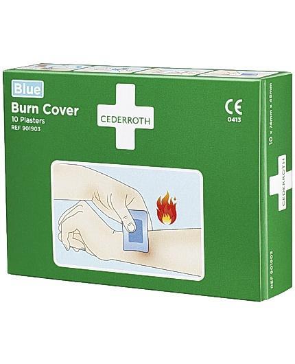 Brännskadeplåster Cederroth Burn Cover (901903) 10/fp