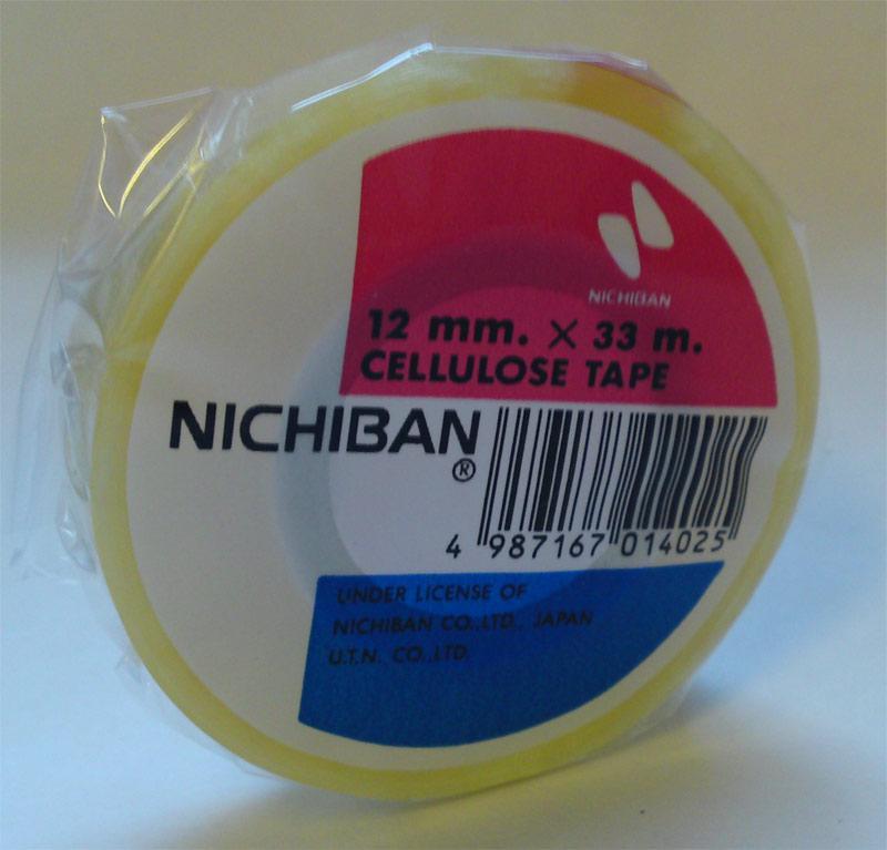 Cellofantejp ETAB 901 Nichiban 33mx12mm, 1 rulle/fp