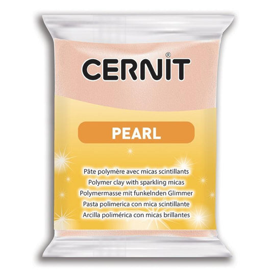 Cernit Pearl modellera 56 gram, Rosa/Pink (475)