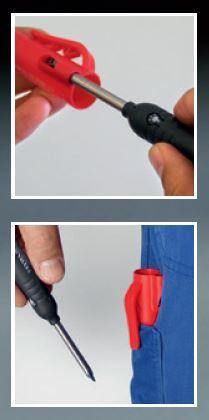 Djuphålsmärkare Stifthållare LYRA Dry Profi LED med LED-lampa 2,8mm 1/fp