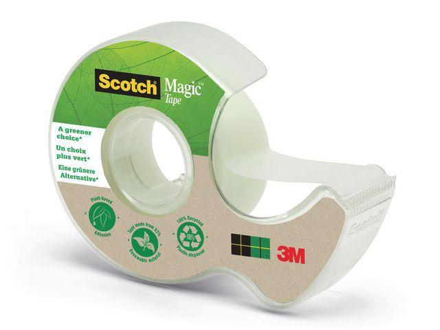 Dokumenttejp Scotch 1920D Magic miljö med hållare 20m x 19mm 1/fp