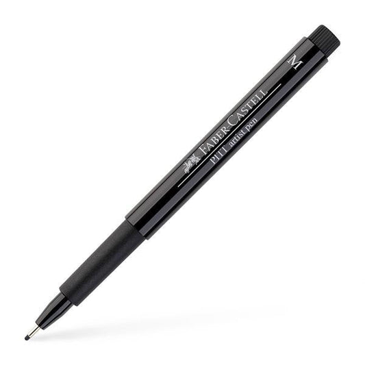 Faber-Castell PITT Artist pen Medium Black/Svart (199) 1/fp