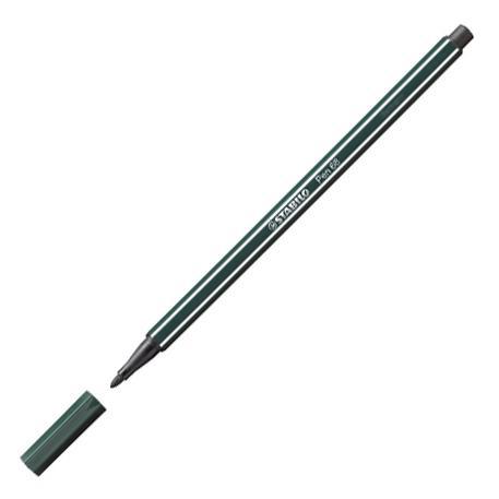 Fiberspetspenna Stabilo Pen 68 Jordgrön (63) 1/fp