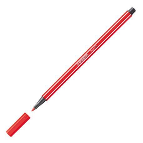 Fiberspetspenna Stabilo Pen 68 Karminröd (48) 1/fp